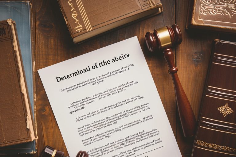 Détermination des ayant-droits en l&rsquo;absence de testament et en l&rsquo;absence de conjoint survivant